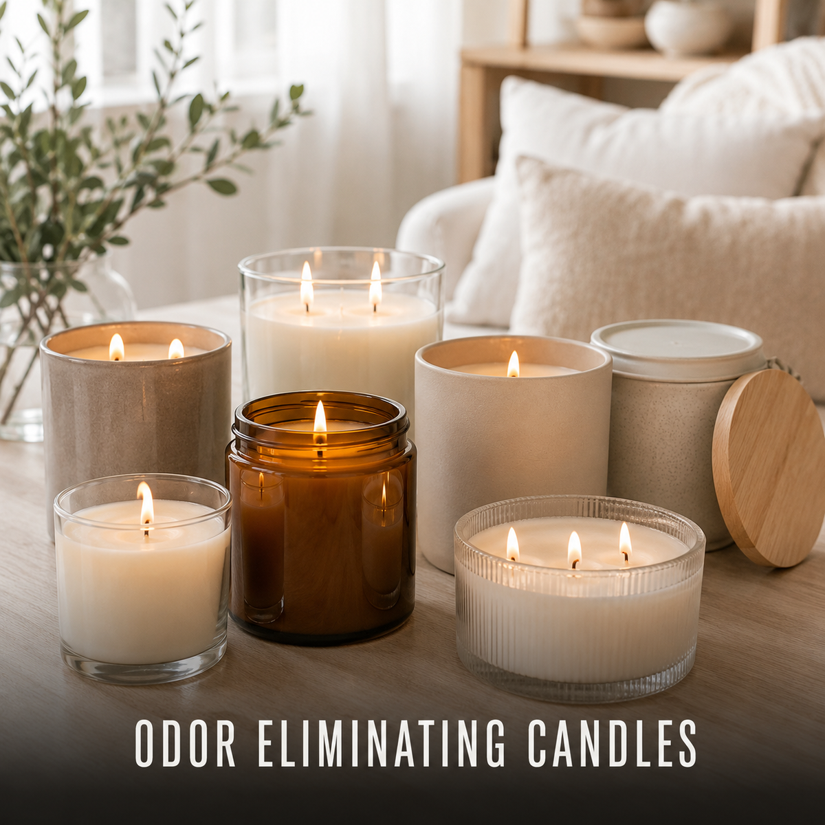 Odor Eliminating Candles