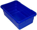 ULTRASOURCE Food Approved Bus Totes/Meat Lug (6 Pack, Blue)