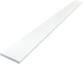Super White Engineered Marble Threshold for Shower Curb, Bathroom Vanity Backsplash, Window Sill, Door Transitions (6" x 72")