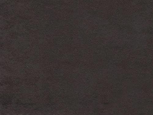 Micro/Passion Suede Fabric Cool Colors 58" Wide Sold by The Yard (58" W x 36" L / 1 Yard Piece/Prime, Charcoal)