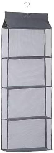 Space-Saving Wall Hanging Handbag Organizer - Non-Woven Tote Storage Bag with Mesh Pocket & Hook - Perfect Closet Solution for Handbags, 120x40cm, Durable & Stylish