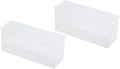 Large Capacity 2800ml Food Storage Container Set of 2, Refrigerator Vegetable Fruit Box with Egg Holder and Bread Keeper for Kitchen Fresh Keeping