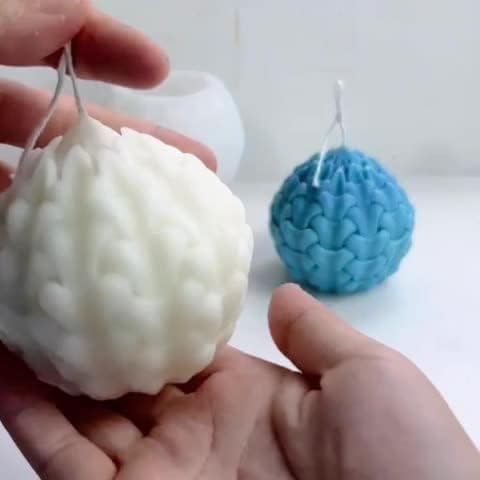 Cestony 3D Seed of Life Candle Silicone Molds for Making Candle Resin Pillar Aromatherapy Gypsum Candles Wax Soap Flower Specimen Clay Craft