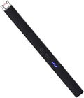 Electric Lighter, Pulse Ignition, Battery Level Display, Safety Switch, Type-C Charging, Suitable for Candles and Gas Stoves.(Black)