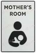 Placards Of Metal Mother'S Room Sign Indoor & Outdoor Use Safety Warning Sign 12""X8"", Acrylic7