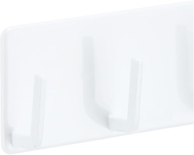 Yamazaki 3271 Magnetic Bathroom Hook, White, Approx. W 7.1 x D 1.6 x H 2.0 inches (18 x 3 x 5 cm), Tower Tower, Bathroom Storage, Bathroom, Bath Rack,