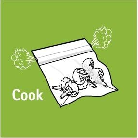 Toastabags Microwave steam (Pack of 100) Medium Bags, 21 x 16.5 x 1.75 cm