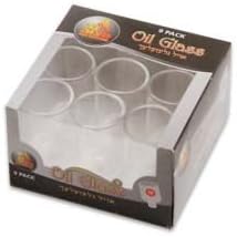 Straight Glass Oil Cup Size #14/9 Pack