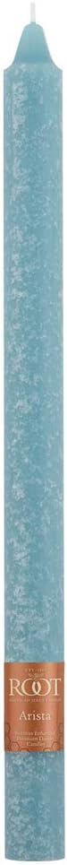 Root Candles Unscented Dinner Candles Premium Beeswax Blend Boxed Candle Set, 12-Inch, Sky, 12-Count