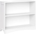 RiverRidge 3 shelves Horizontal Bookcase, White
