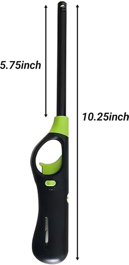 1 Pack BBQ Grill Lighter Casings Refillable Butane Gas Candle Fireplace Kitchen Stove Long