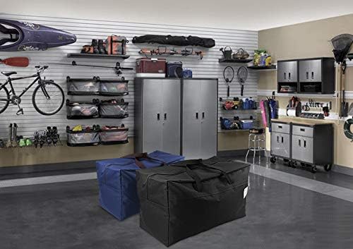 iwill CREATE PRO 100L House Moving Organizer Bags, College Dormitory Storage Bags, Traveling Duffel Tote Storage Bag, Blue