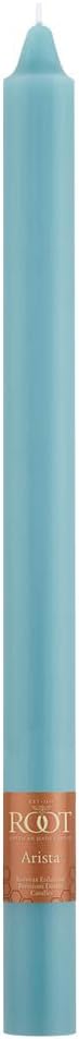 Root Candles Unscented Dinner Candles Premium Beeswax Blend Boxed Candle Set, 12-Inch, Sky, 12-Count