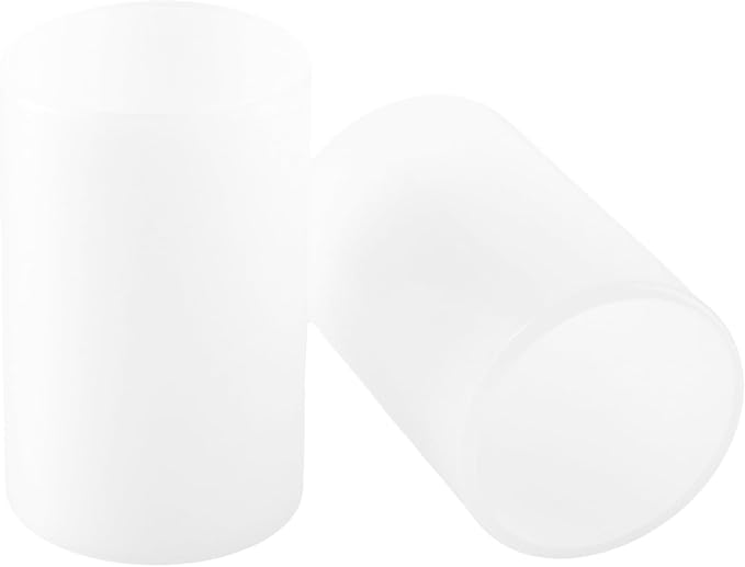 8 Pcs Cylinder Candle Molds, 2.2x3.4 Inch Silicone Candle Molds, Pillar Candles Resin Mould for Candle Making, Soaps, Flower Specimen, DIY Clay Craft