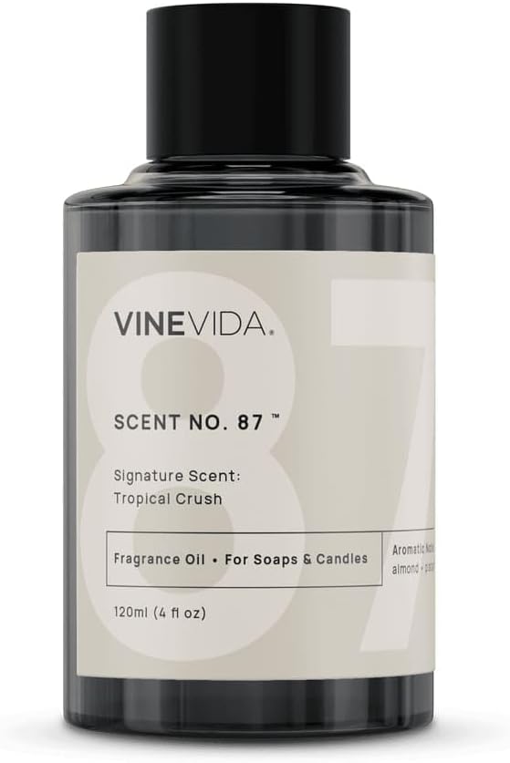 VINEVIDA [4 oz] Tropical Crush; Fragrance Oil for Candle Making and Soap Making - Premium Candle Scents for Soy Candles