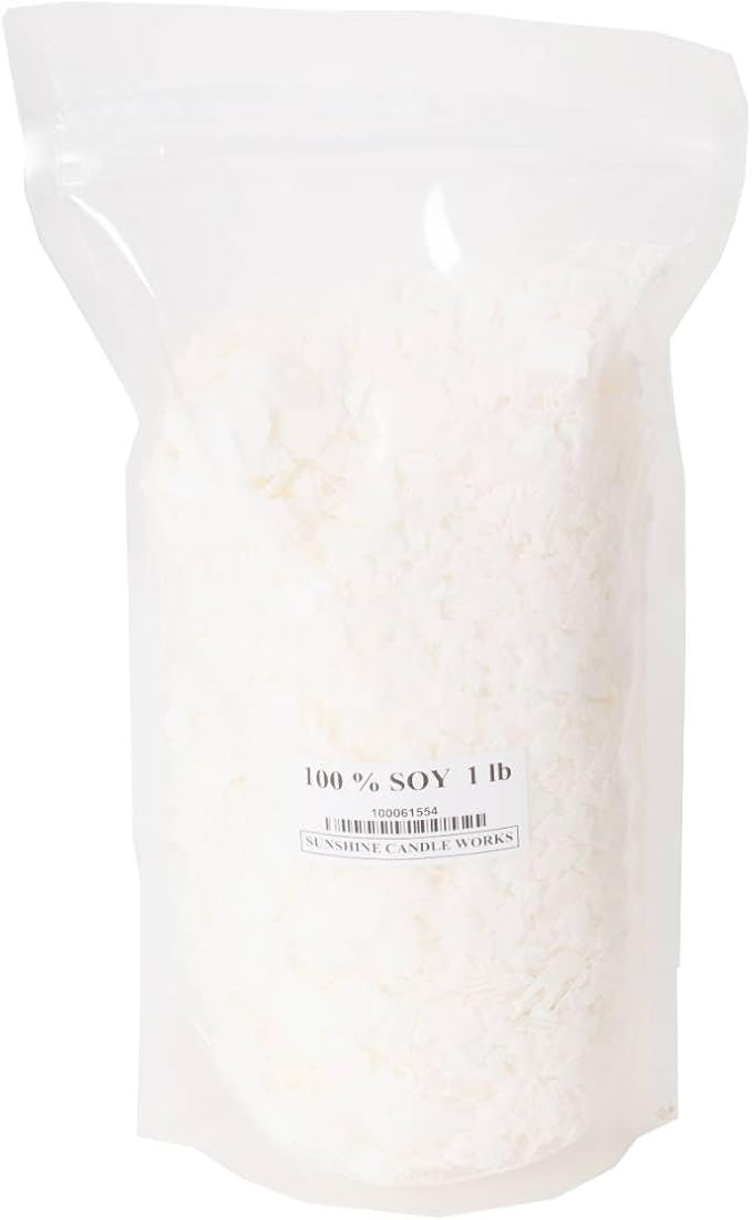 Lehman's Soy Candle Making Kit for Beginners, Complete Set, Makes four 2.5 oz Gift Size Candle Tins, Vanilla Scent