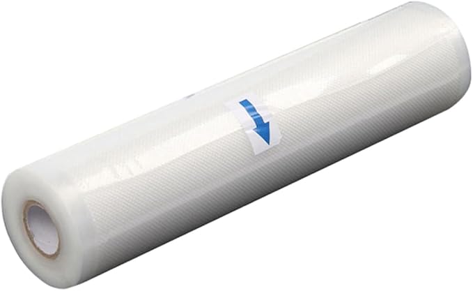 PRETYZOOM Maximize Freshness: 20x500cm Embossed Vacuum Sealer Bags Jumbo Vacuum Storage Bags Air Removal Channels for Long-lasting Storage