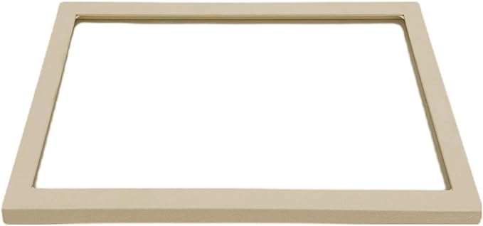 Top Lid for Large Beige Premium Quality Velvet Jewelry Display Box Tray Stackable Practical Trade Show Home Store Glass Lid