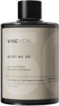 VINEVIDA [16oz] Mahogany Teakwood Fragrance Oil for Candle Making and Soap Making - Premium Candle Scents for Soy Candles