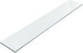 Super White Engineered Marble Threshold for Shower Curb, Bathroom Vanity Backsplash, Window Sill, Door Transitions (5" x 48")