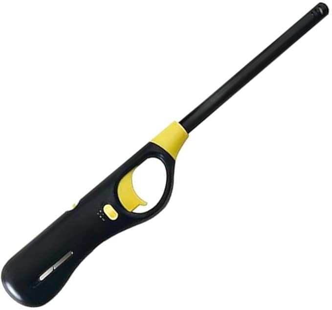 Handi Flame BBQ Grill Click Lighter Refillable Candle Fireplace Kitchen Stove Wind Resitent Long Stem (3)