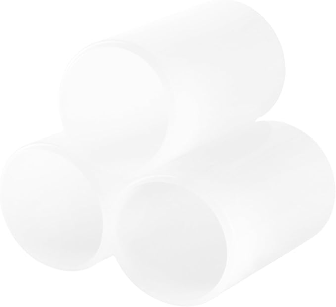8 Pcs Cylinder Candle Molds, 2.2x3.4 Inch Silicone Candle Molds, Pillar Candles Resin Mould for Candle Making, Soaps, Flower Specimen, DIY Clay Craft