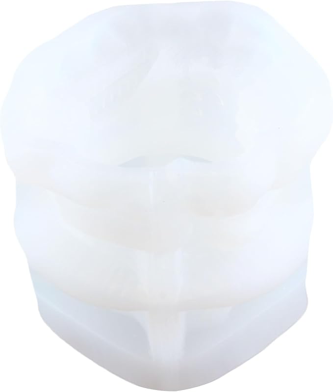 XIAOSHUI Mushroom House Candle Mold House Resin Casting Silicone Molds for Candle Making Candle Home Decorate Aromatherapy Gypsum Candles Clay Craft