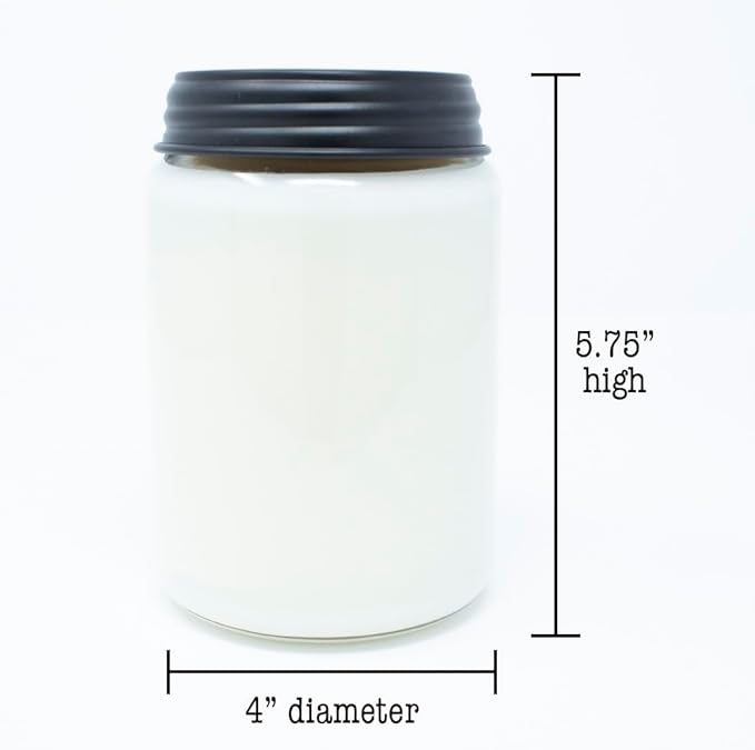 Milkhouse Candle Company - Wildberry Waffles - 26oz Beeswax and Soy Candles - Farmhouse Collection - 100% Natural, Paraffin Free, with Premium Fragrance Oil, Glass Jars with Lids