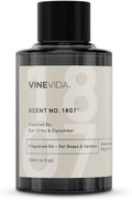 VINEVIDA [120mL] Earl Grey & Cucumber Fragrance Oil for Candle Making - Natural Candle Oil Scents - Soap Making Essential Oil - Made in USA