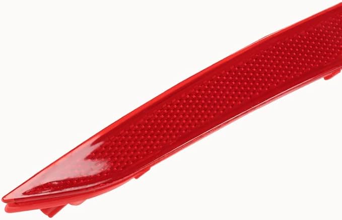 PIT66 Bumper Reflector, Compatible with 2017 Hyundai Elantra Ultimate/2017-2018 Hyundai Elantra (submodel: Eco, GL, GLS, L, LE, Limited, SE, Value Edition)/2018 Hyundai Elantra (submodel: GL SE, SEL)