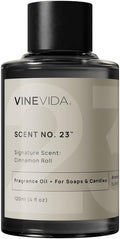 VINEVIDA [4oz] Cinnamon Roll Fragrance Oil for Candle Making and Soap Making - Premium Candle Scents for Soy Candles