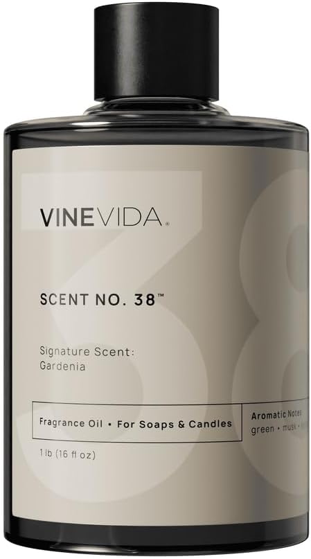 VINEVIDA [16oz] Gardenia Fragrance Oil - USA Candle Scents & Soap Making