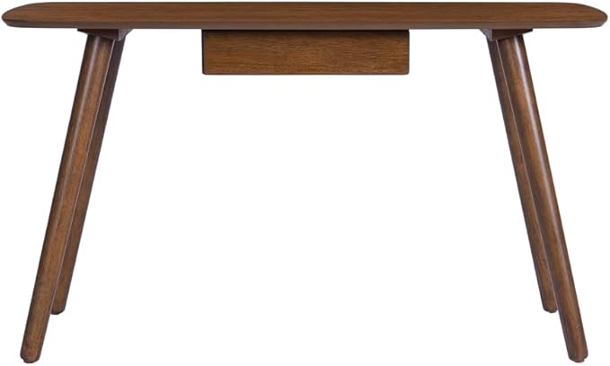 L Shaped Computer Desk with Drawers Modern Home Office Workstation Study Writing Table Walnut Color Gaming Desk for Bedroom
