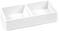 Poppin This & That Tray - Modular Desk Trays for Office Organization, Color-Coordinated Office Supplies for Desk (White, This & That Tray)
