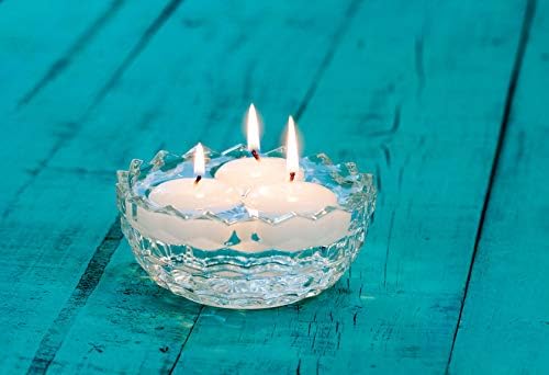 D'light Online Large Set of 72 Off White 3 Inch Floating Candles for Events, Centerpieces at Weddings, Spa, Pool, Home Décor, Cylinder Vases and Holiday Decorations - (Pale Ivory)