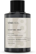 VINEVIDA [120mL] Black Cedarwood & Juniper Fragrance Oil for Candle Making - Natural Candle Oil Scents - Soap Making Essential Oil - Made in USA