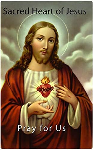 Root Candles Clear Glass Devotional 7-Day Prayer Candle, 1-Count, Sacred Heart of Jesus (Pack of 2)
