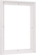 Pixy Canvas Floater Frame 18x36 for 0.75 inch Deep Canvas Paintings/Canvas Prints/Wood Canvas Panels/Wall Art/Wall Decor/Home Decor/Artwork, (White, 18 x 36 inch, Portrait)