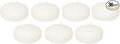 D'light Online Large Off-White 3 Inch Floating Candles for Events, Centerpieces at Weddings, Spa, Pool, Home Décor, for Cylinder Vases and Holiday Decorations - (Set of 36, Pale Ivory)
