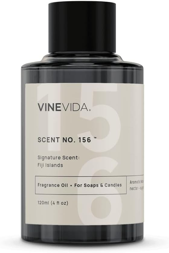 VINEVIDA [4 oz] Fiji Islands; Fragrance Oil for Candle Making and Soap Making - Premium Candle Scents for Soy Candles