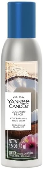 Yankee Candle Concentrated Room Spray, Coconut Beach, 1.5 Oz (Pack of 1)