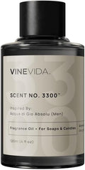 VINEVIDA [4oz] (Our Version of) Acqua Di Gio Fragrance Oil for Soap Making Scents for Candle Making, Perfume Oils, Soy Candles, Cologne for Men, Beard Oil, Massage Oil, Bath Bombs, Linen Spray