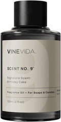 VINEVIDA [4oz] Birthday Cake Fragrance Oil for Candle Making and Soap Making - Premium Candle Scents for Soy Candles