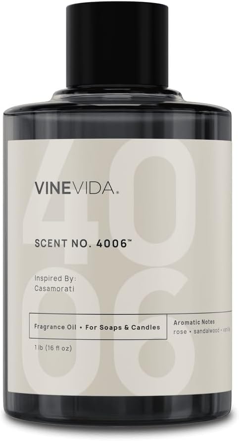 VINEVIDA [16oz] Casamorati Fragrance Oil for Candle Making - Natural Candle Oil Scents - Soap Making Essential Oil - Made in USA