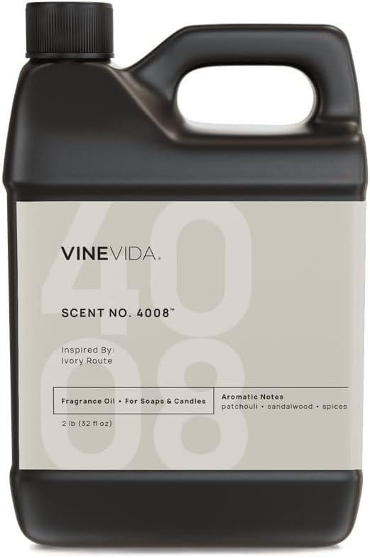VINEVIDA [32oz] Ivory Route Fragrance Oil for Candle Making - Natural Candle Oil Scents - Soap Making Essential Oil - Made in USA