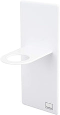 Yamazaki 4867 Magnetic Bathroom Dispenser Holder, White, Approx. W 2.8 x D 3.1 x H 6.7 inches (7 x 8 x 17 cm), Tower Floating Storage, Hygienic