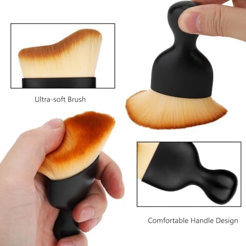 Car Detailing Brush for Sonata SEL 2024 Interior Valeting Tool Soft Bristle Auto Air Vent Cleaner Dust Remover Accessories
