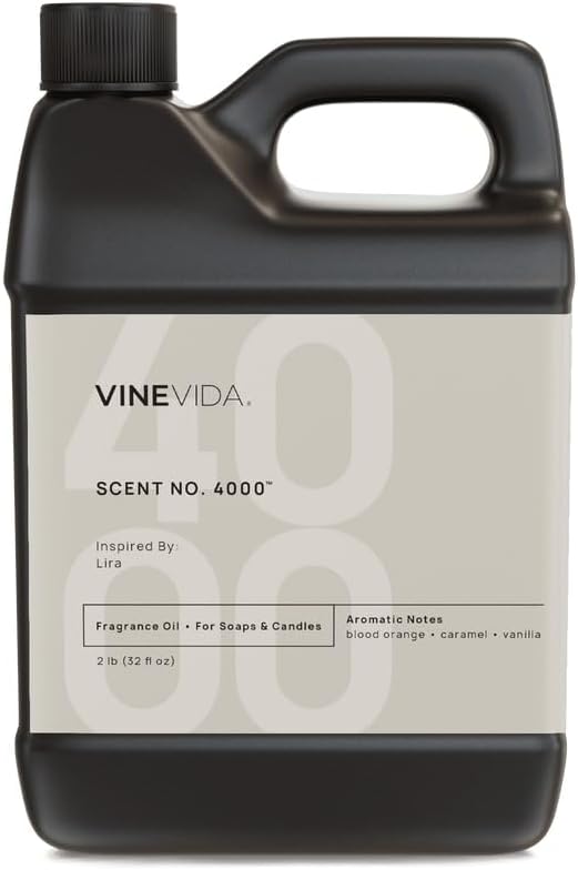 VINEVIDA [32oz] Lira Fragrance Oil for Candle Making - Natural Candle Oil Scents - Soap Making Essential Oil - Made in USA