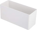 Yamazaki 4850 Magnetic Storage Basket Tower White Approx. 11.8 x 4.7 x 5.5 inches (29.5 x 12 x 14 cm) Tower Accessory Storage Hook Included