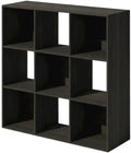 Furnifact Espresso Bookcase with Sturdy Wooden Construction, Spacious Storage, Elegant Finish, Ideal for Home and Office Organization